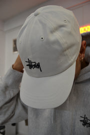 CAP STUSSY WHITE - Independent_wear
