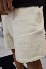 SHORTS ESSENTIAL EGG SHELL - Independent_wear