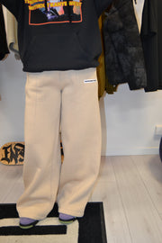 FLUFFY BEIGE PANTS - Independent_wear